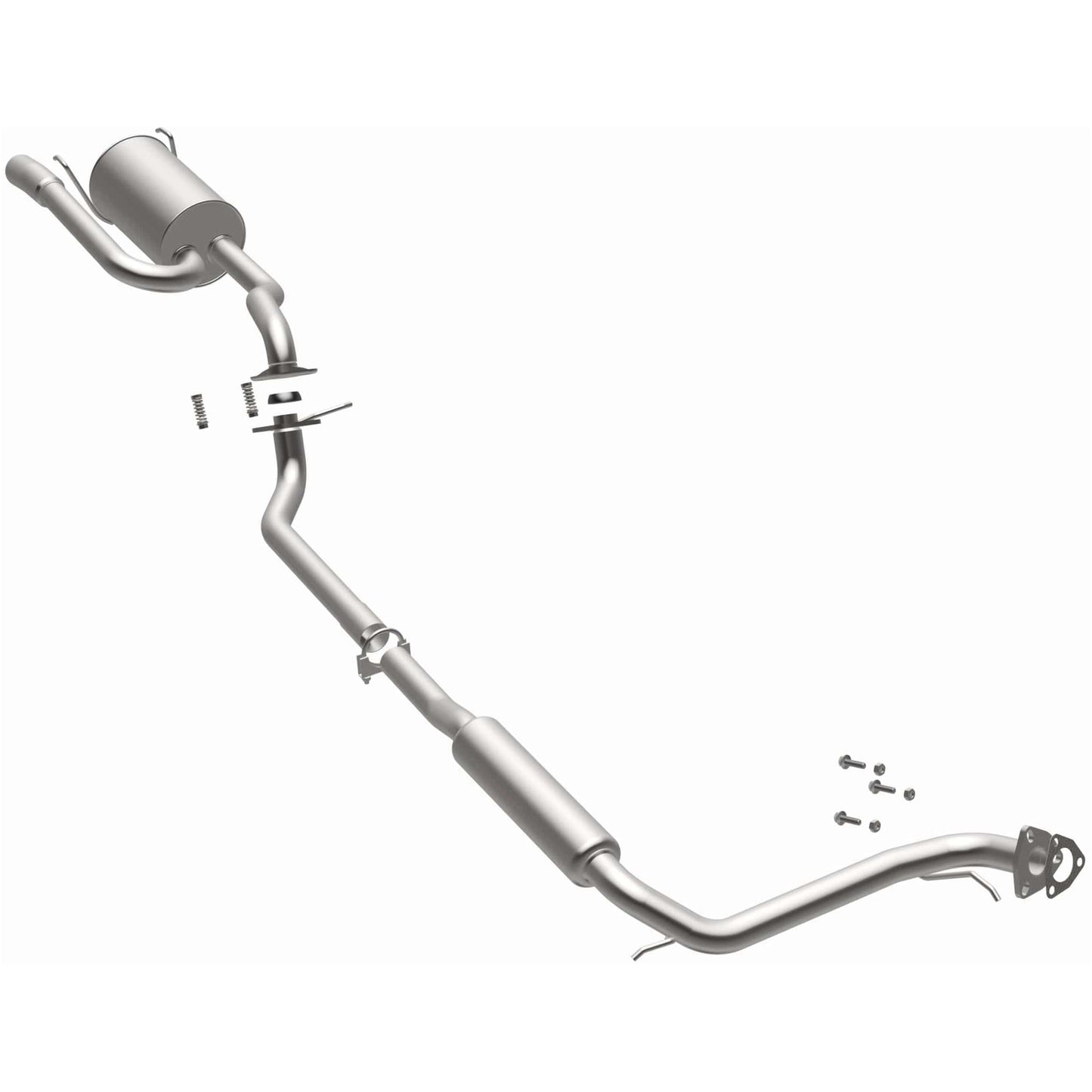 BRExhaust 2009-2013 Honda Fit 1.5L Direct-Fit Replacement Exhaust System