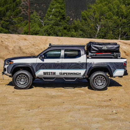 Westin 15-00045 U-Bolt Mesa Roof Rack for 16-23 Toyota Tacoma Crew Cab