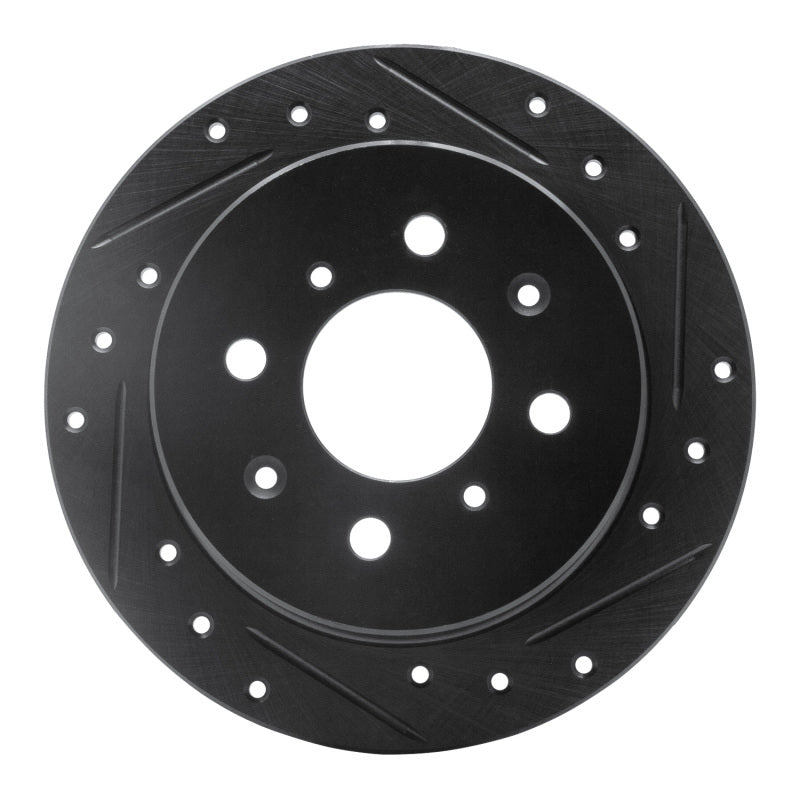 R1 Concepts D&S Rear Drilled & Slotted Rotor | Acura Integra/RSX (88-01) (ECB-59014R)