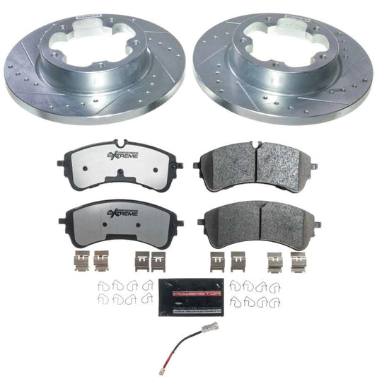 PowerStop 22-24 Ford E-Transit Rear Z36 Truck & Tow Brake Kit (K9105-36)