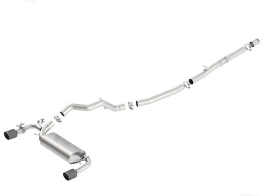 Borla ATAK Series Cat-Back Exhaust | 2016-2017 Ford Focus RS (140730)