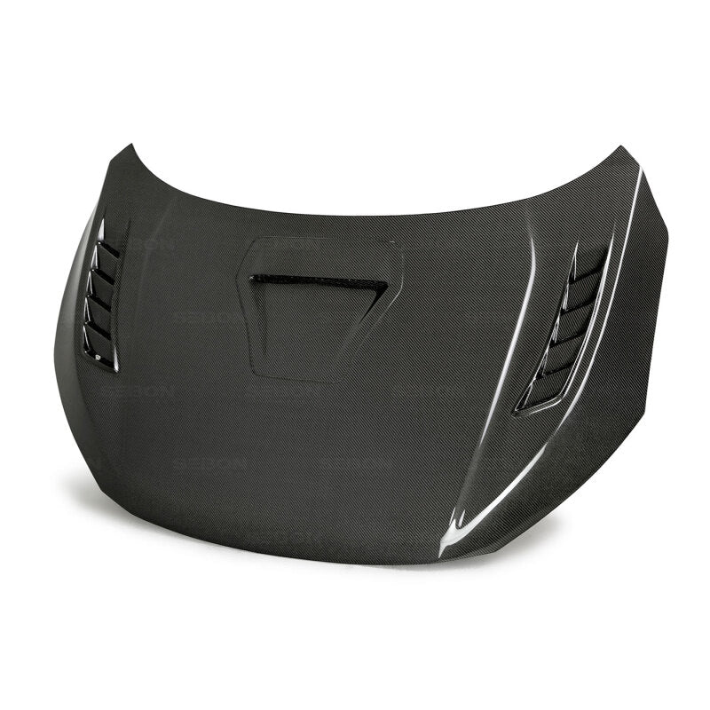 Seibon TSII Style Carbon Fiber Hood | Honda Civic Type-R (17-20) (HD17HDCVR-TSII)