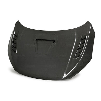 Seibon TSII Style Carbon Fiber Hood | Honda Civic Type-R (17-20) (HD17HDCVR-TSII)