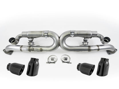 AWE Tuning AWE SwitchPath Exhaust for Porsche 991 - PSE cars - Diamond Black Tips - 3025-43012