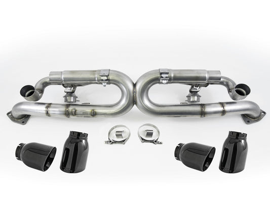 AWE Tuning AWE SwitchPath Exhaust for Porsche 991 - PSE cars - Diamond Black Tips - 3025-43012