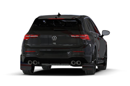 Rally Armor 22-25 VW MK8 Golf GTI/R Black UR Mud Flap w/Gray Logo