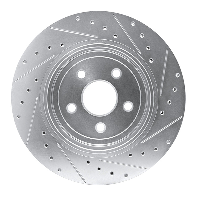 DFC D&S Silver Brake Rotor (REAR LEFT): Jeep Grand Cherokee (06-10)