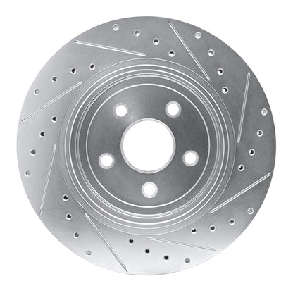 DFC D&S Silver Brake Rotor (REAR LEFT): Jeep Grand Cherokee (06-10)