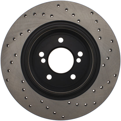 StopTech 128.34054R Sport Cross-Drilled Disc Brake Rotor for 00-06 M3 M5