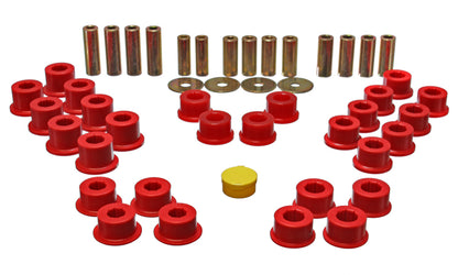 Energy Suspension 11.3106R Rear Control Arm Bushing Set For 90-05 Mazda Miata