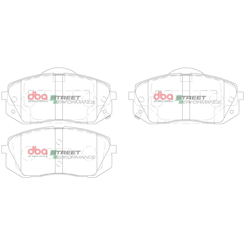 DBA Street Performance Front Brake Pads | Hyundai Kona N-Line (20-23) (DB2174SP)