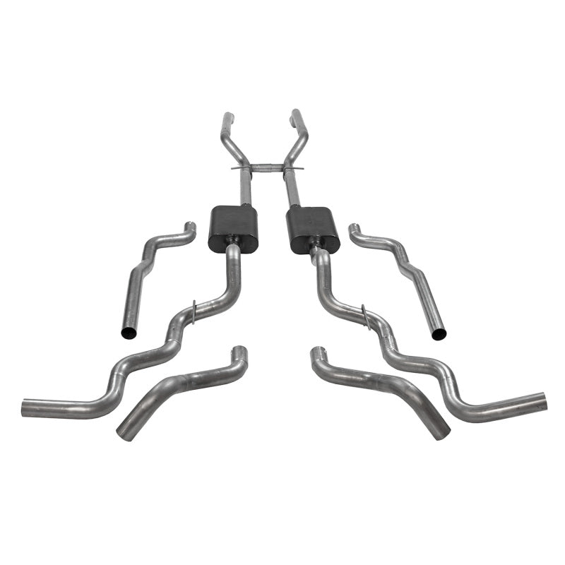 Flowmaster GM Truck 4WD American Thunder Crossm-Back Exhaust For Chevy GMC (817940)