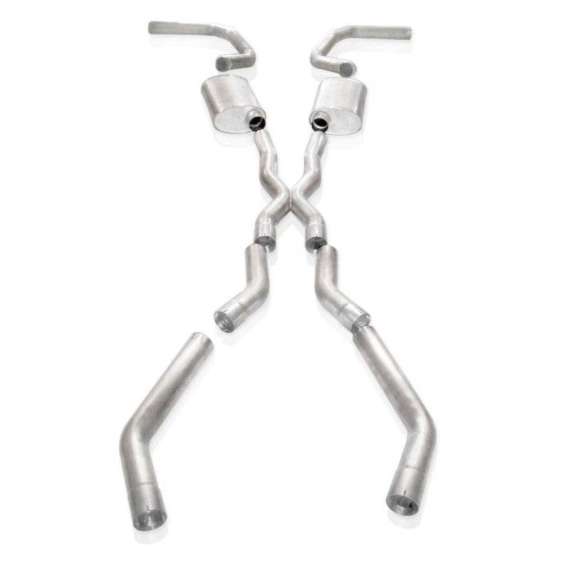 Stainless Works 3in Stainless Exhaust with X-Pipe | Chevrolet Camaro (67-69) (CA679LSD)