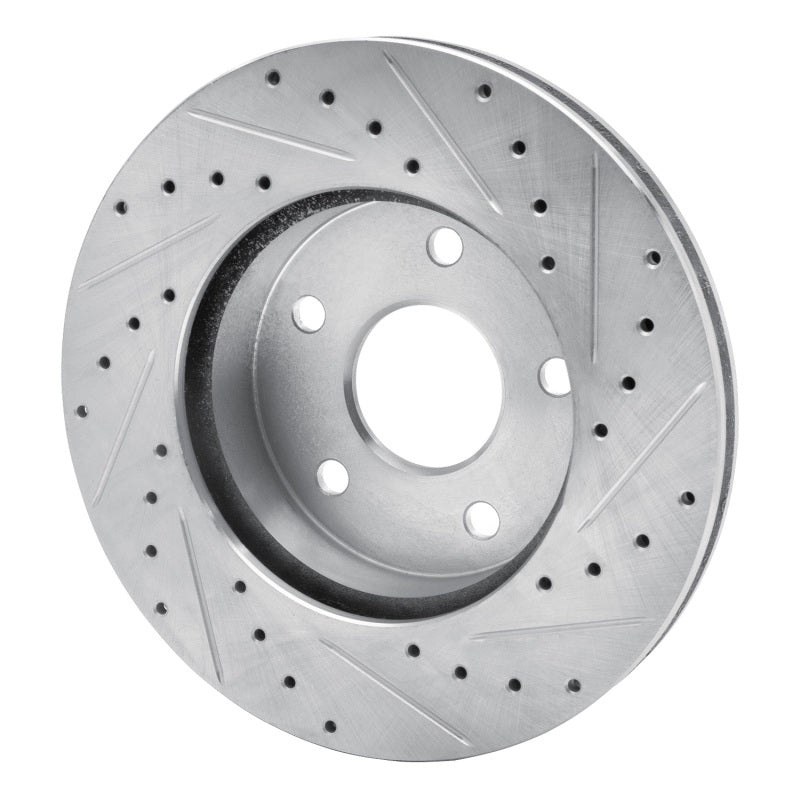 DFC D&S Silver Brake Rotor (FRONT LEFT): Jeep Grand Cherokee (99-04)