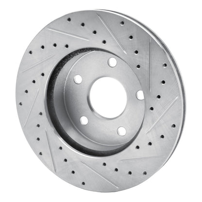 DFC D&S Silver Brake Rotor (FRONT LEFT): Jeep Grand Cherokee (99-04)