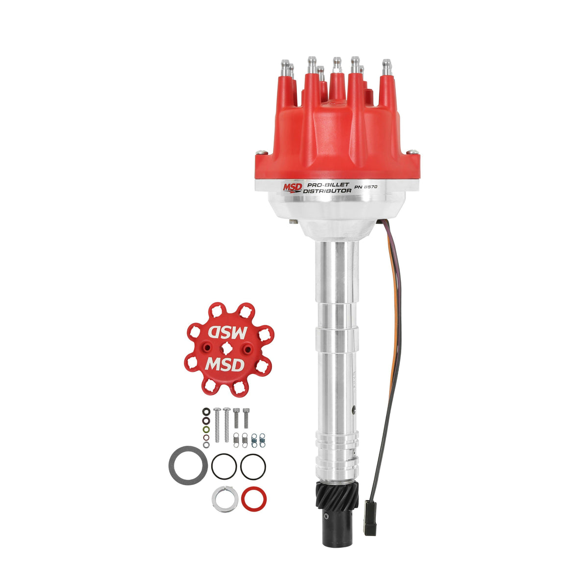 MSD 8570 Pro-Billet Small Diameter V8 Distributor