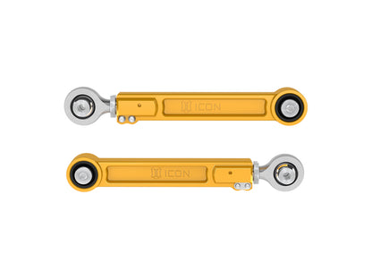 ICON 54102G Gold Billet Rear Upper Link Kit for 2022-2025 Toyota Trucks/SUVs