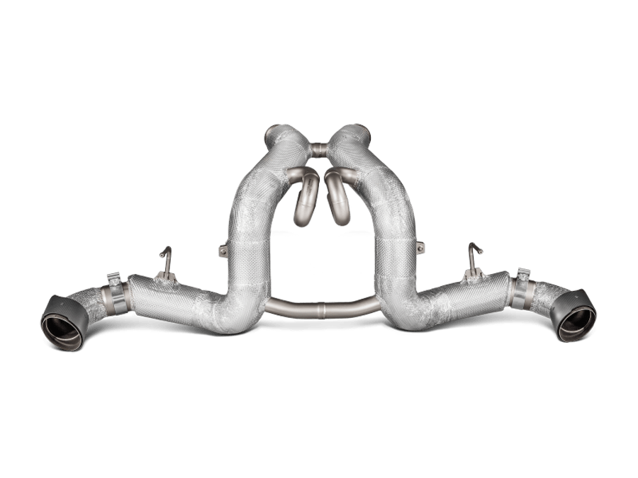 Akrapovic 2016-2017 McLaren 540C 570S Slip-On Line (Titanium) w/ Carbon Tips