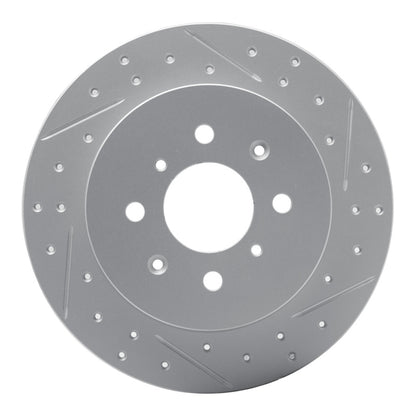DFC 01-05 Acura El Rear Drilled & Slotted Rotor | Civic VII 00-05 (830-59031R)