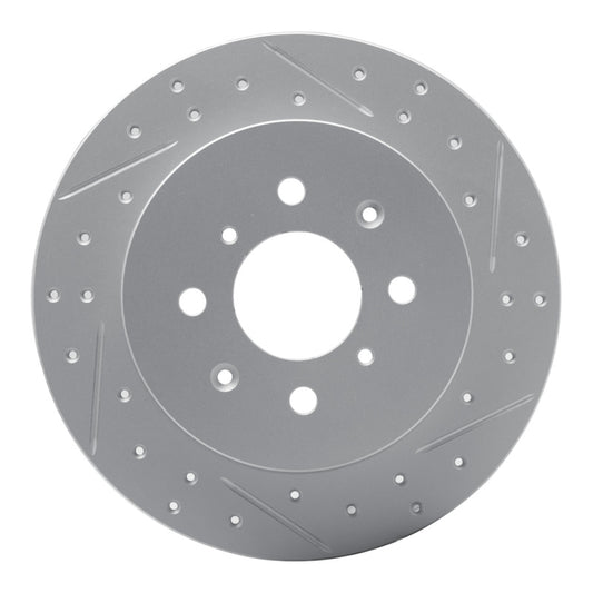 DFC 01-05 Acura El Rear Drilled & Slotted Rotor | Civic VII 00-05 (830-59031R)