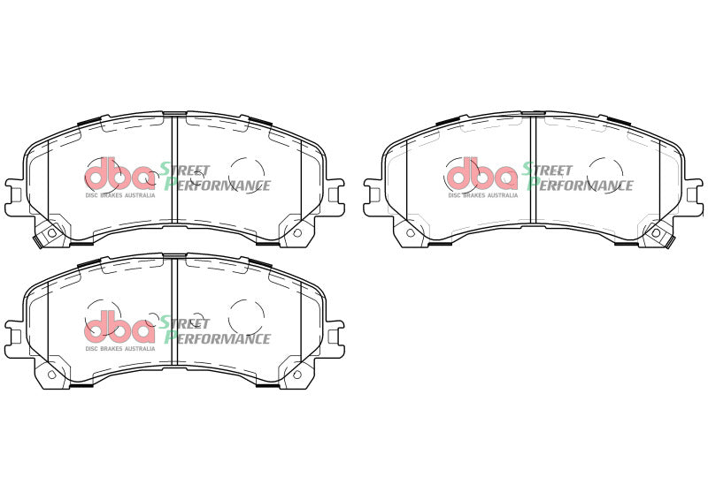 DBA Front Street Performance Brake Pads | Volkswagen Amarok (18-19) (DB15000SP)