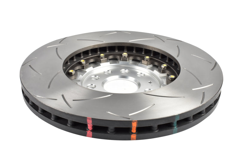 DBA 5000 Series T3 Slotted 2 Piece Front Rotor | Volkswagen Golf R Mk8 (22+) (DBA53927SLVS)
