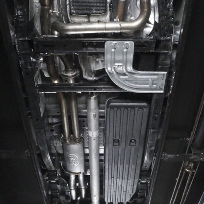 Stainless Works 3in Catback Factory Connect Dump Exit | Ford Raptor 3.5L (17+) (FTR17CBDP)
