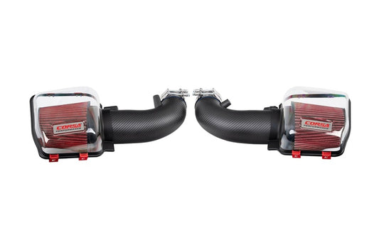 Corsa Performance 44013DMT Drytech 5 Closed Box Air Intake for 24-25 Mustang