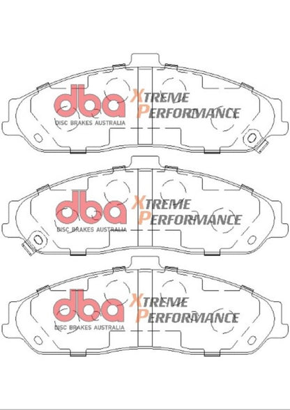 DBA XP650 Front Brake Pads | Chevrolet Corvette (97-06) / C5 Z06 (01-04) (DB7599XP)