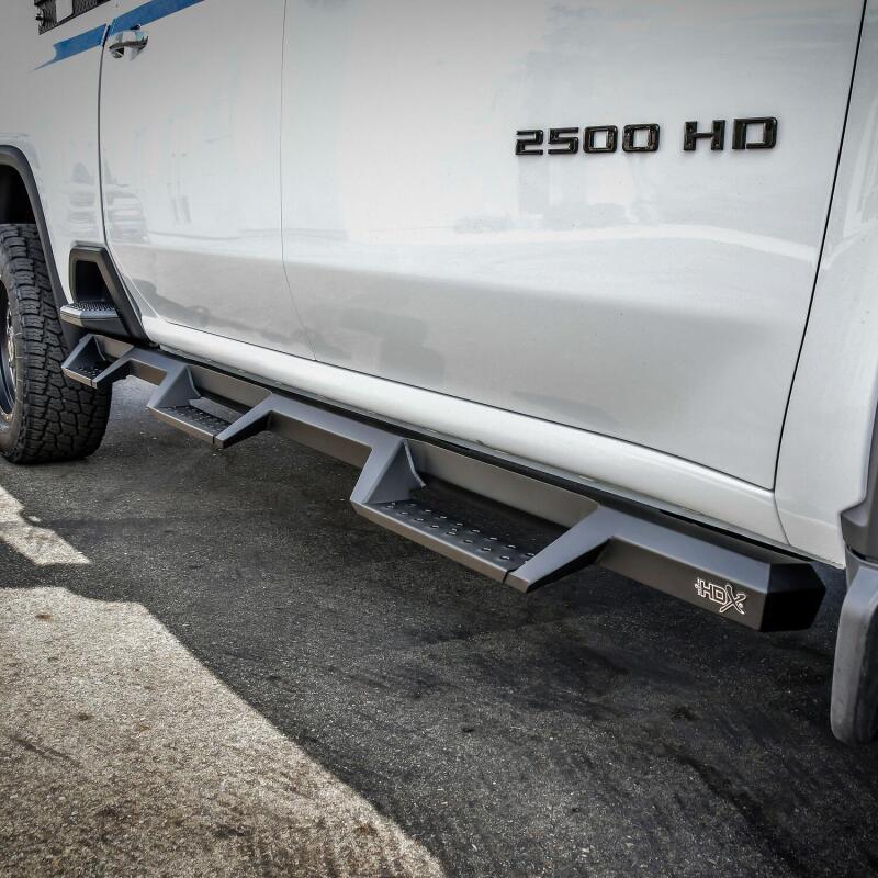 Westin 56-534765 HDX Nerf Bars for 20-25 Silverado/Sierra 2500/3500 Crew 6.5'