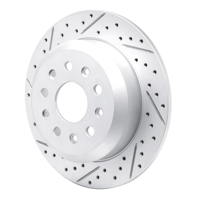 DFC Rear Left D&S Geoperformance Rotor (REAR): Jeep Wrangler (18-25)