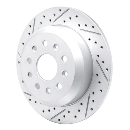 DFC Rear Left D&S Geoperformance Rotor (REAR): Jeep Wrangler (18-25)