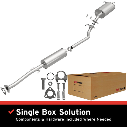 BRExhaust 2012-2016 Honda CR-V 2.4L Direct-Fit Replacement Exhaust System