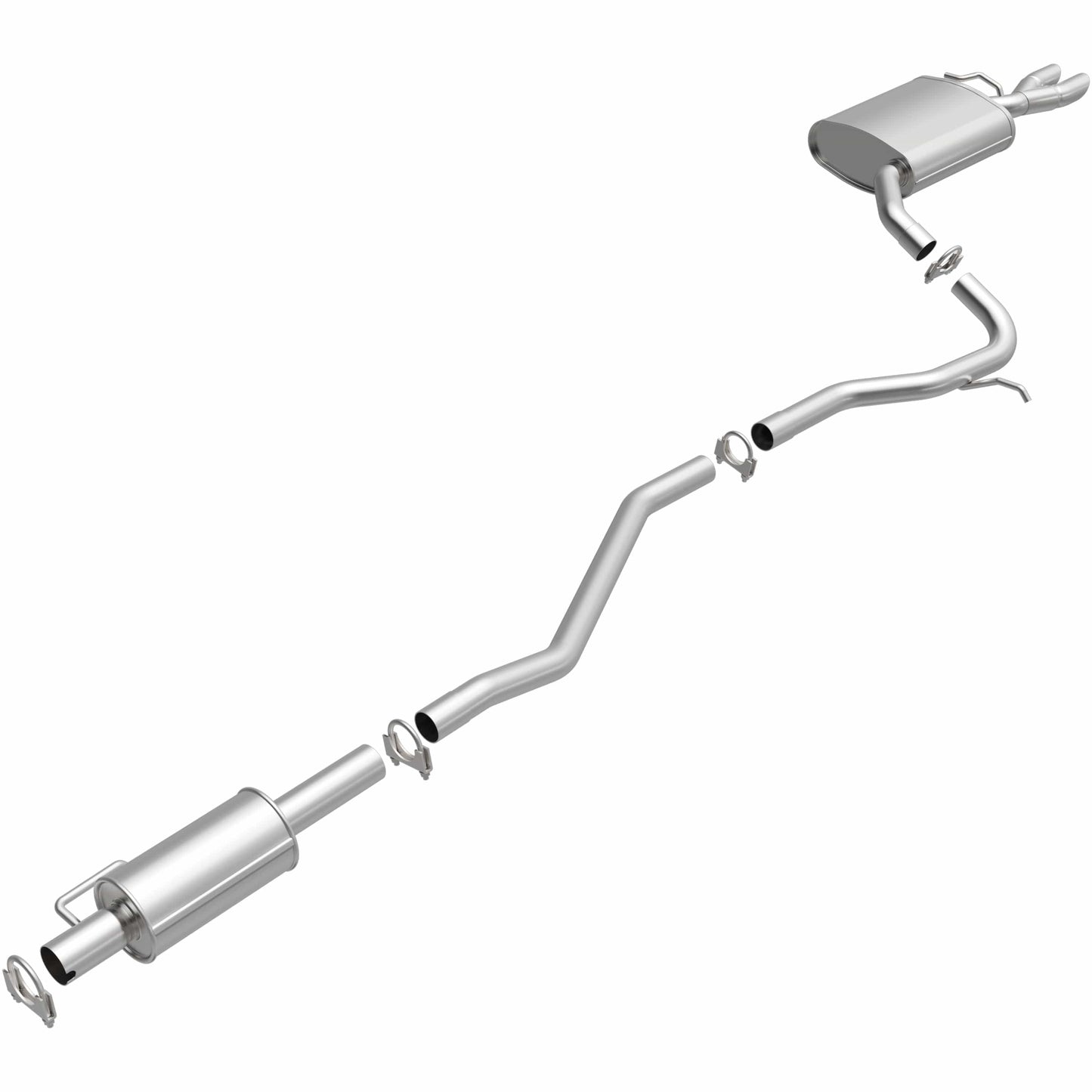 BRExhaust Direct-Fit Replacement Exhaust System 106-0191