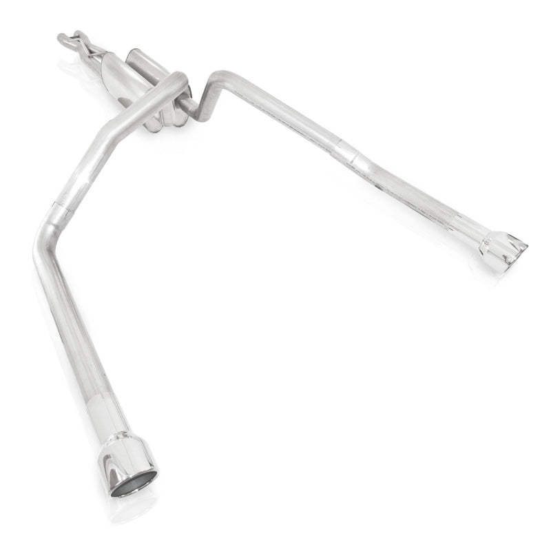 Stainless Works 2-1/2in Chambered Exhaust X-Pipe Side Bumper Exit | Chevrolet Trailblazer SS (06-09) (TBTD)