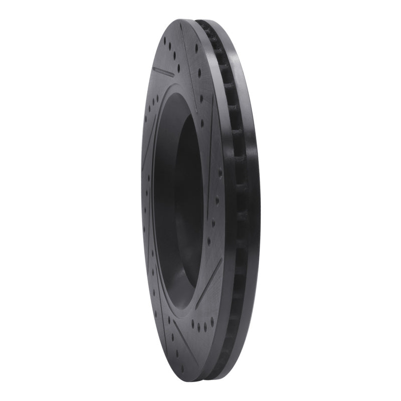 DFC D&S Black Brake Rotor (FRONT LEFT): Jeep Wrangler (12-18)