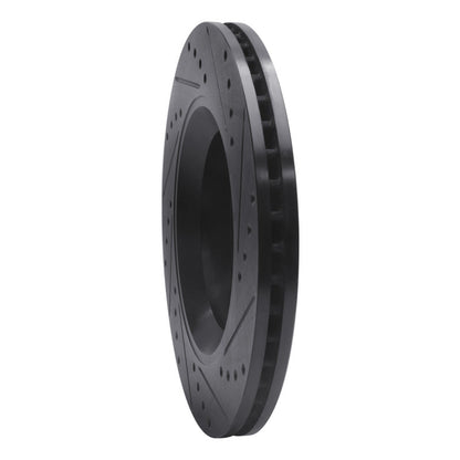 DFC D&S Black Brake Rotor (FRONT LEFT): Jeep Wrangler (12-18)