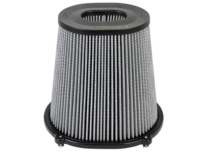 aFe Quantum Pro DRY S Air Filter Inverted Top - 5in Flange x 9in Height - Dry PDS