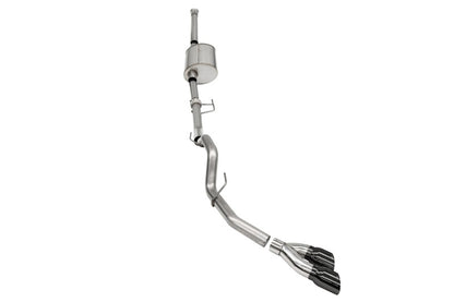 CORSA Sport / 3.0 in Cat-Back Single Side Exit | Ford F-150 (21-23) 3.5T EcoBoost (21169BLK)