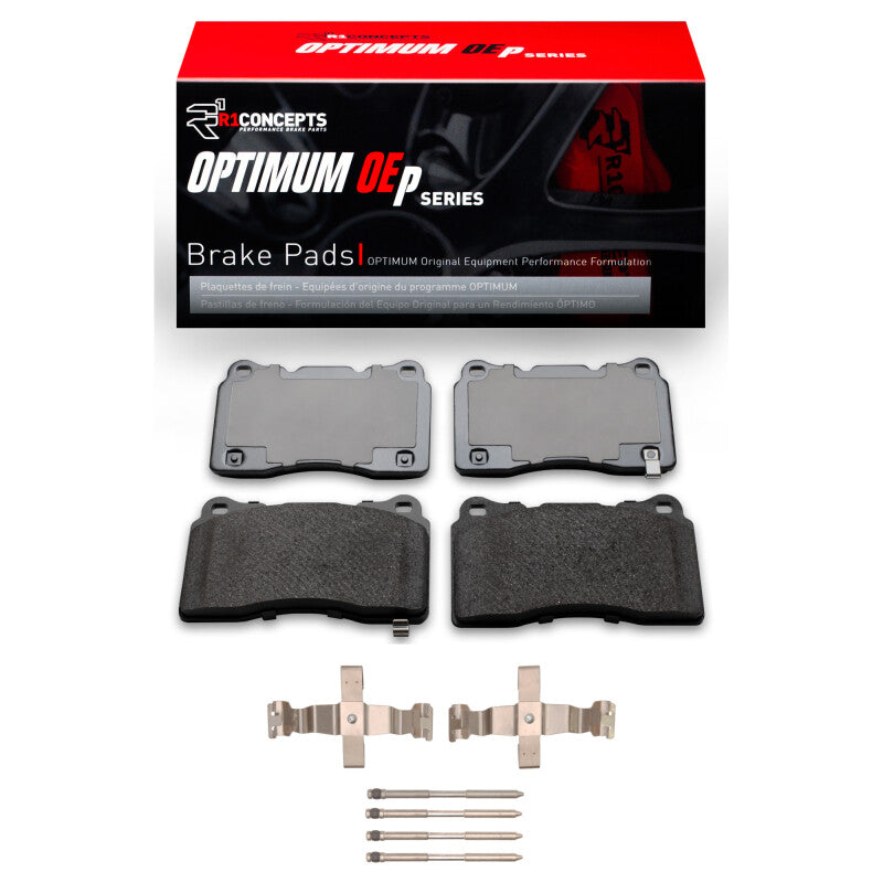 R1 20-25 Acura Integra F&R OE Pads & w/HW | 2020-2025 (2552-1001-06)