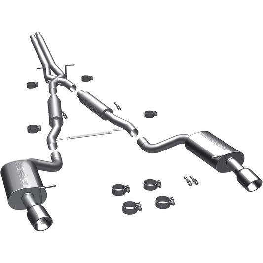 MagnaFlow 2000-2004 Audi A6 Quattro Touring Series Cat-Back Performance Exhaust System