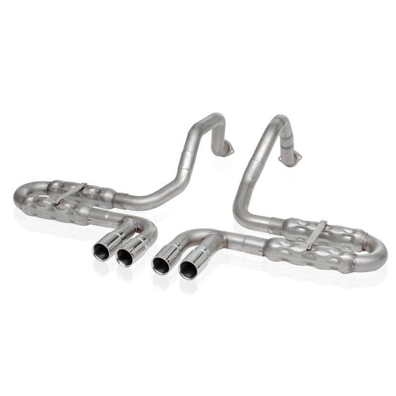 Stainless Works 2-1/2in Axleback Quad Rolled Edge Tips | Corvette C5 (97-04) (VC5CHAM)