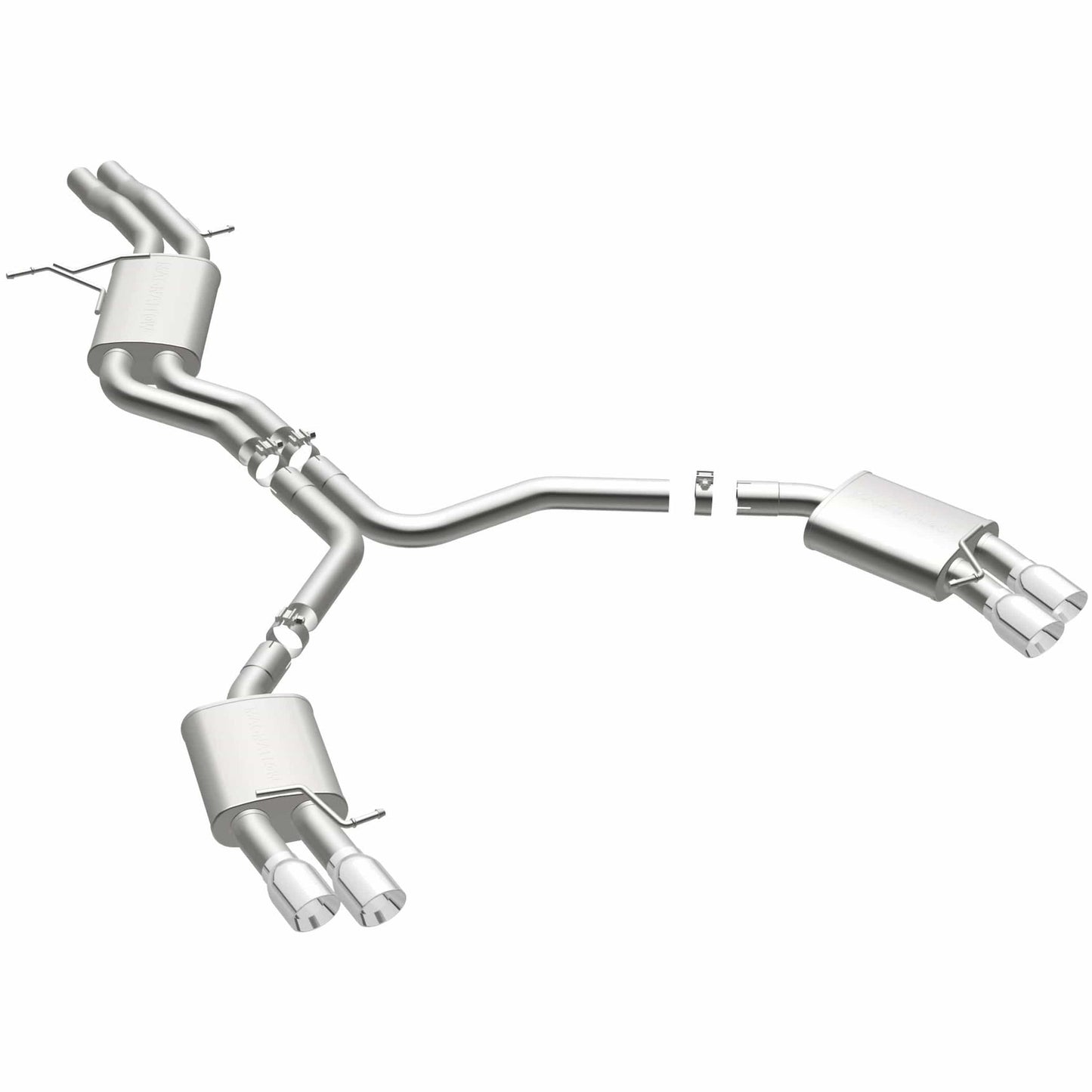 MagnaFlow 2008-2012 Audi S5 Sport Series Cat-Back Performance Exhaust System