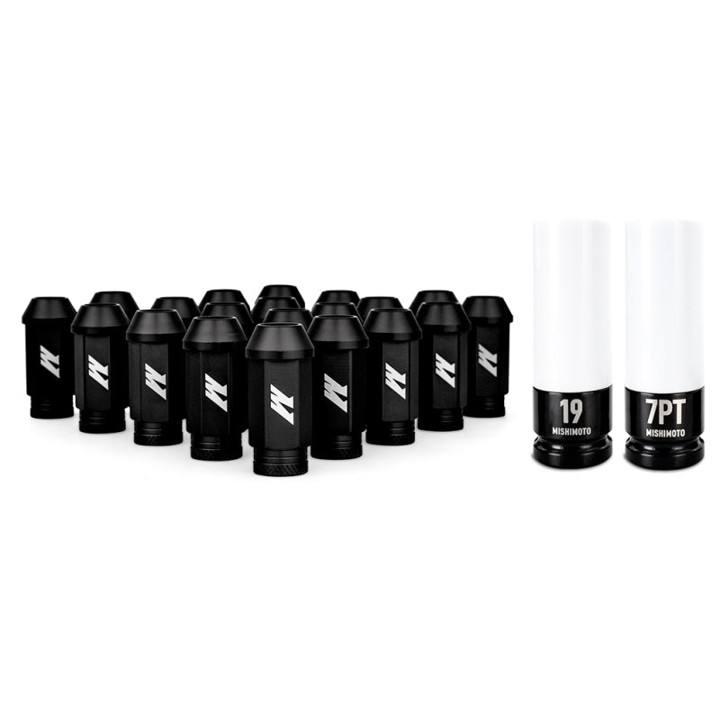 Mishimoto Aluminum 1/2 x 20 Locking Lug Nuts - 23pc. (MMLG-1220)