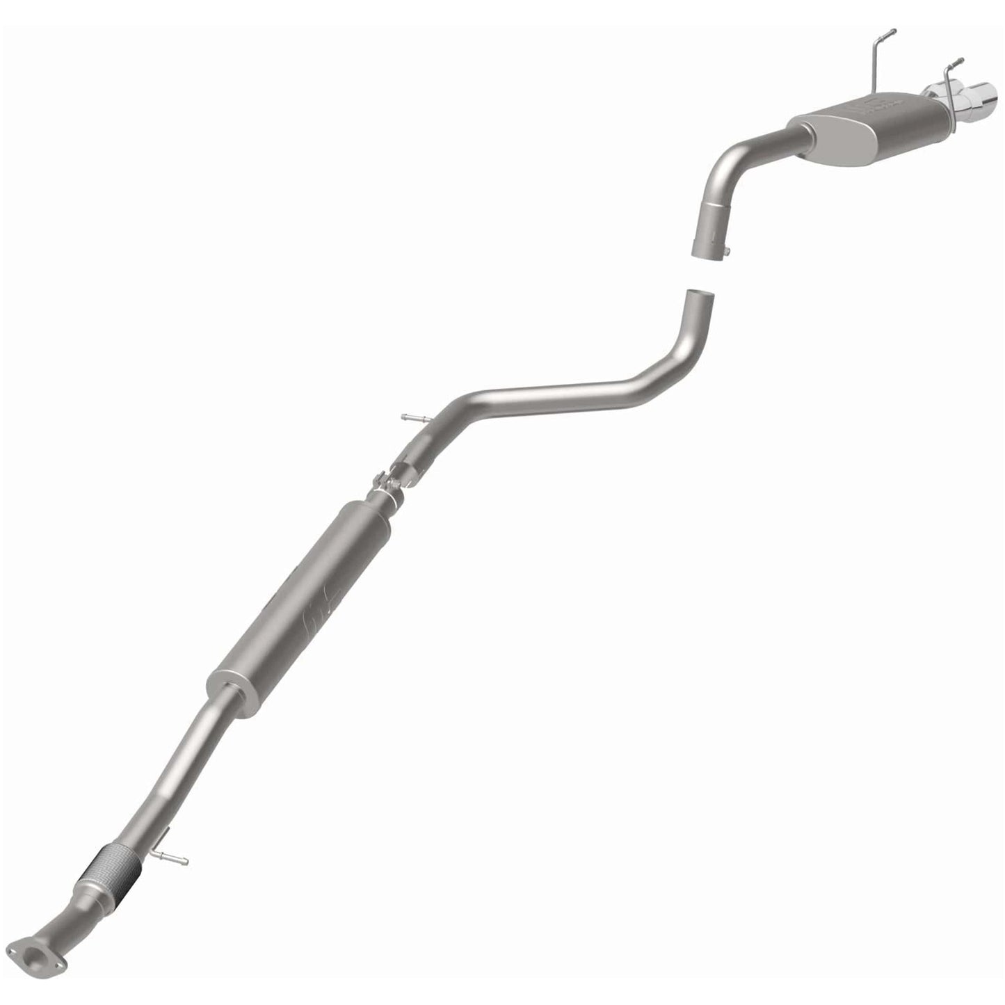 MagnaFlow 2012-2019 Fiat 500 Touring Series Cat-Back Performance Exhaust System