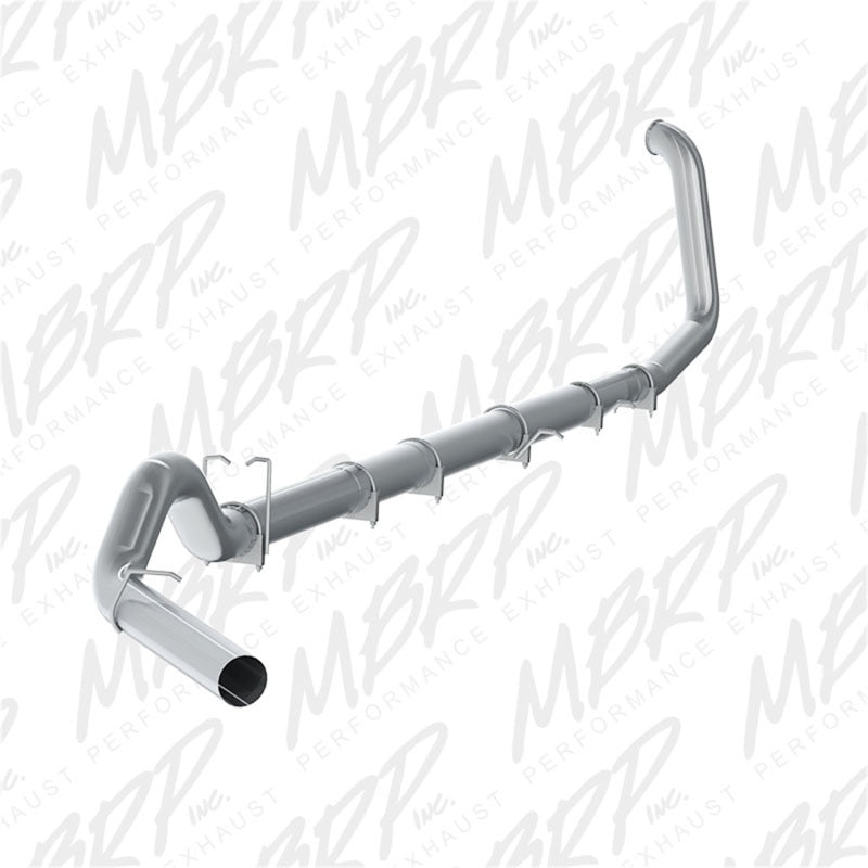 MBRP 5in Turbo Back Single Side Exit No Muffler | F-250/350 99-07 7.3L (S62220SLM)