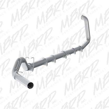 MBRP 5in Turbo Back Single Side Exit No Muffler | F-250/350 99-07 7.3L (S62220SLM)