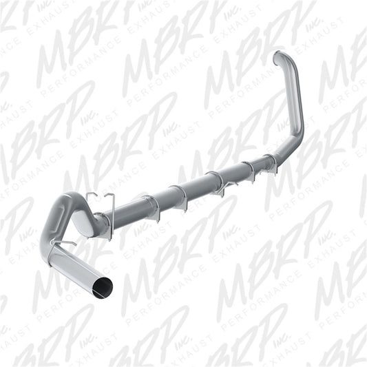 MBRP 5in Turbo Back Single Side Exit No Muffler | F-250/350 99-07 7.3L (S62220SLM)
