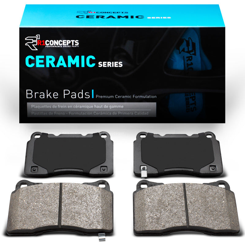 R1 Concepts 03-25 Acura TL Front/Rear Ceramic Brake Pads (2310-1001-00)