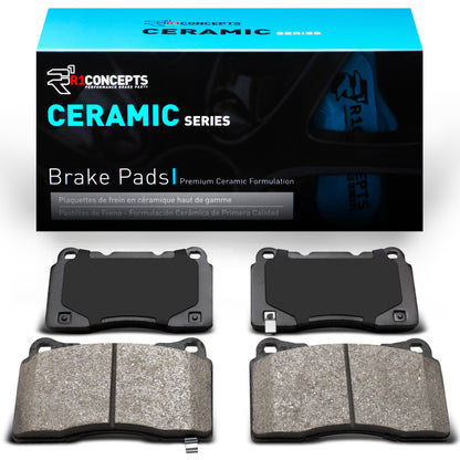 R1 Concepts 03-25 Acura TL Front/Rear Ceramic Brake Pads (2310-1001-00)